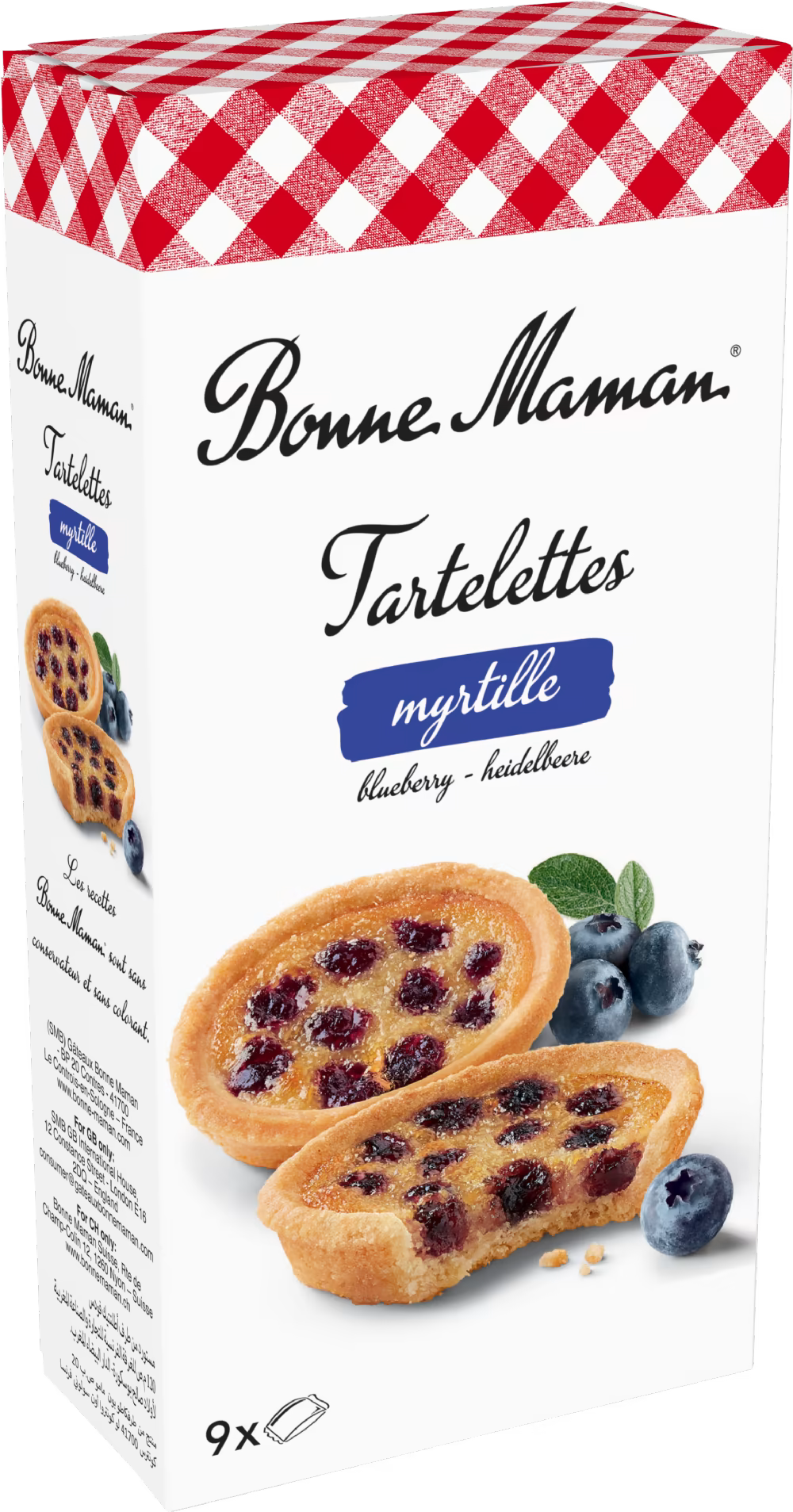 BONNE MAMAN Petits Tartlets with Blueberry 135g 