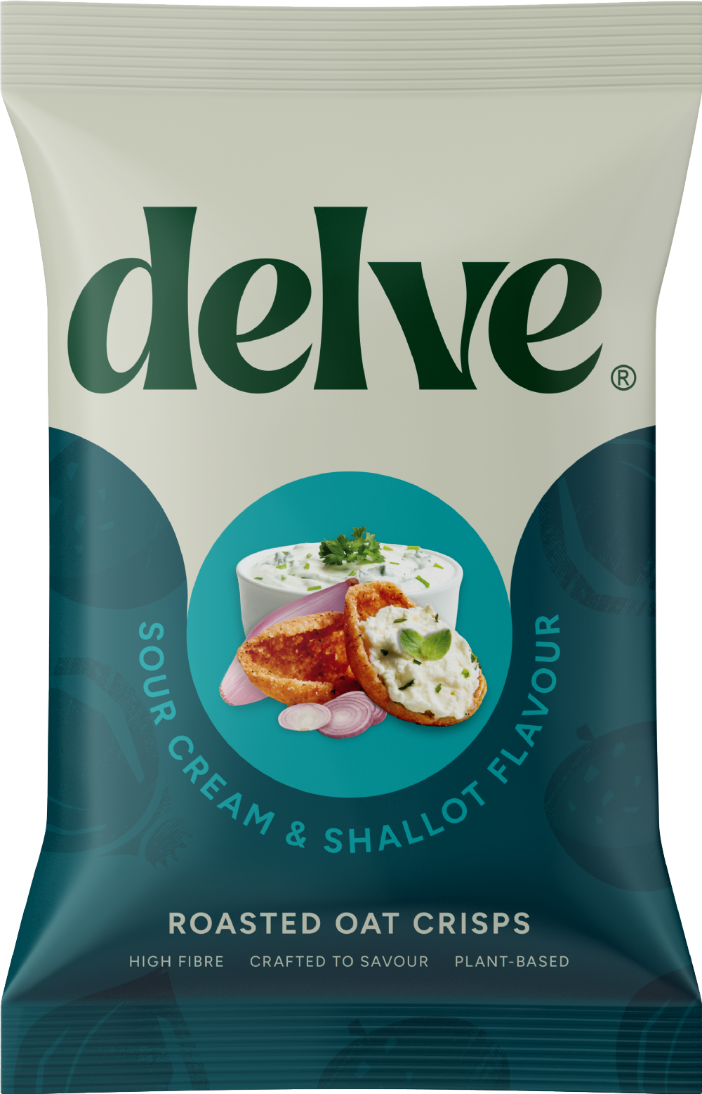 DELVE Roasted Oat Crisps 120g 