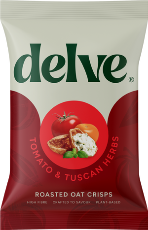 DELVE Roasted Oat Crisps 120g 