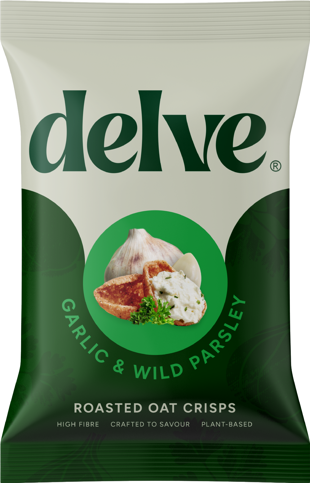 DELVE Roasted Oat Crisps 120g 