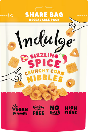 INDULGE Crunchy Corn Nibbles - 100g 