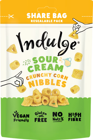 INDULGE Crunchy Corn Nibbles - 100g 