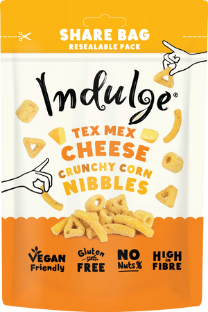 INDULGE Crunchy Corn Nibbles - 100g 
