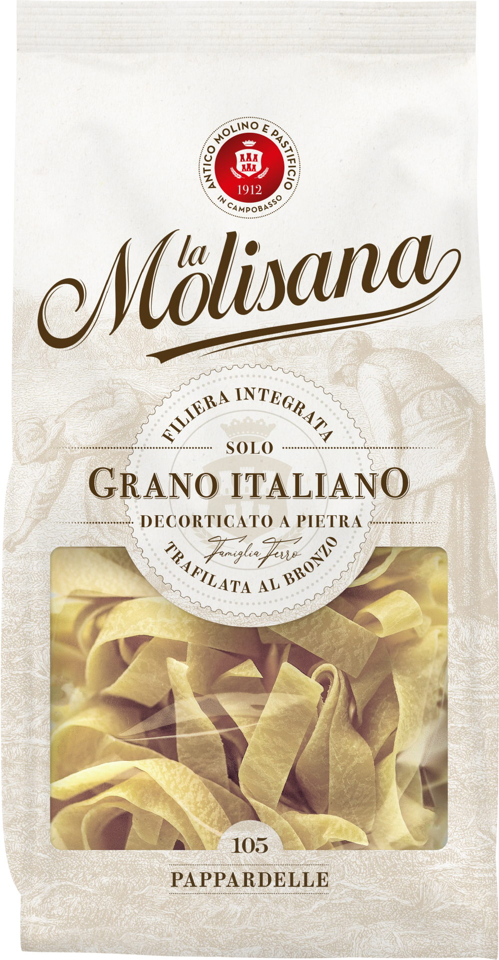 LA MOLISANA Pappardelle Pasta 500g