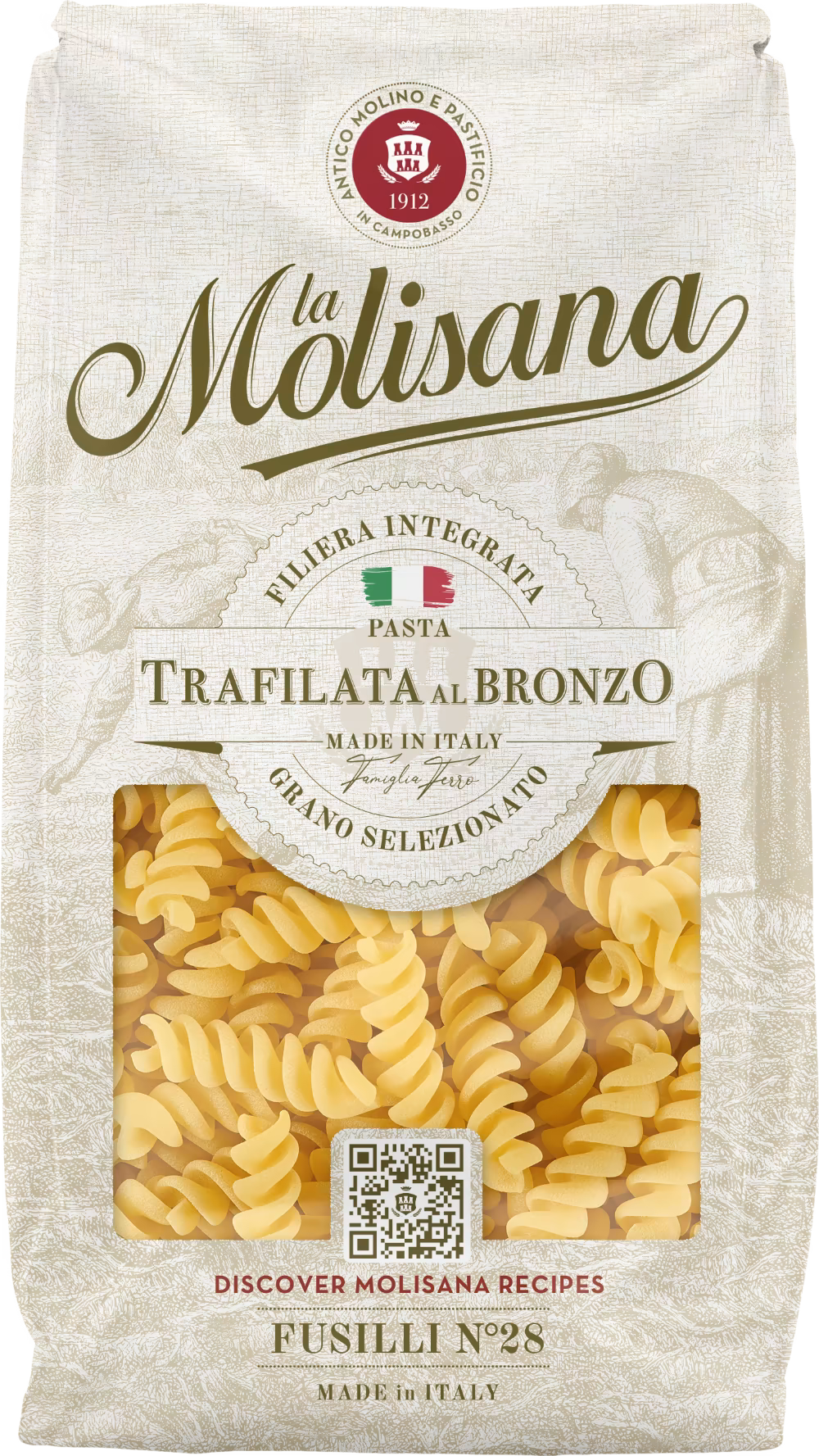 LA MOLISANA Fusilli Pasta 500g 