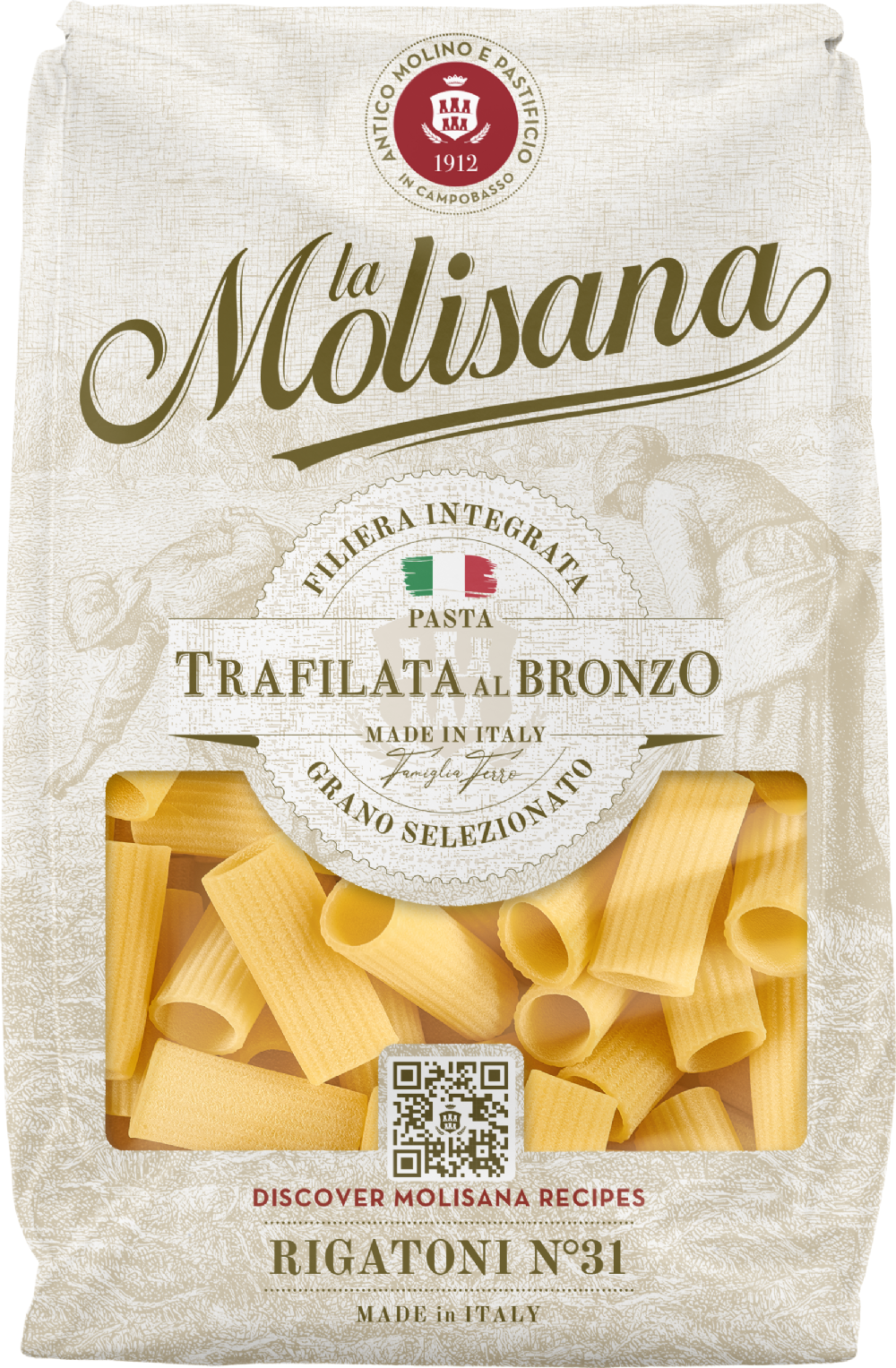 LA MOLISANA Rigatoni Pasta 500g