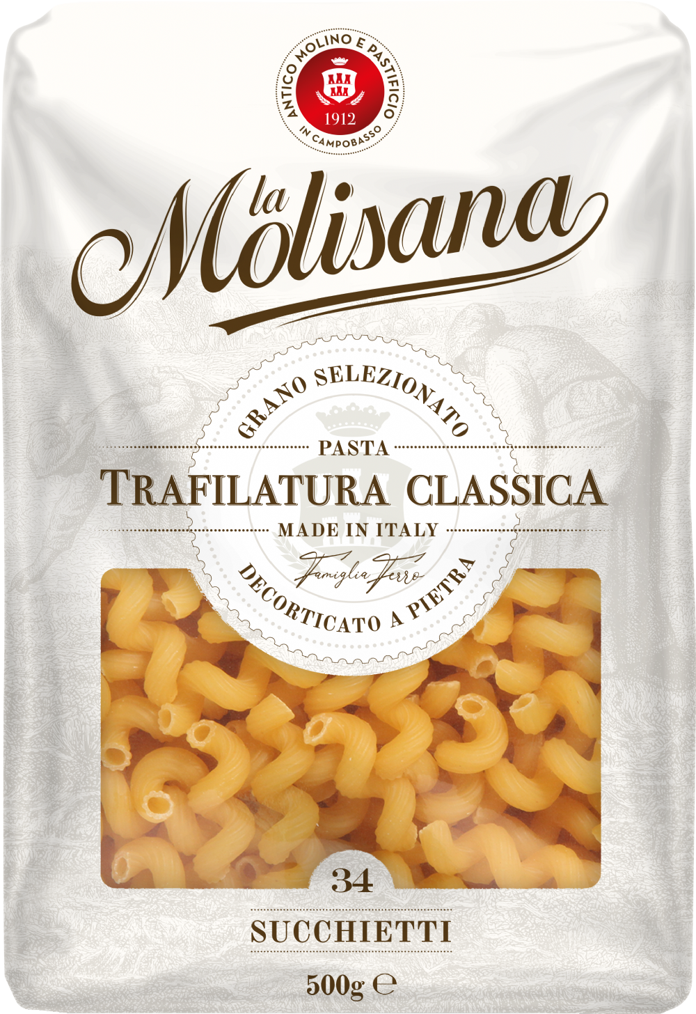 LA MOLISANA Succhietti Pasta 500g