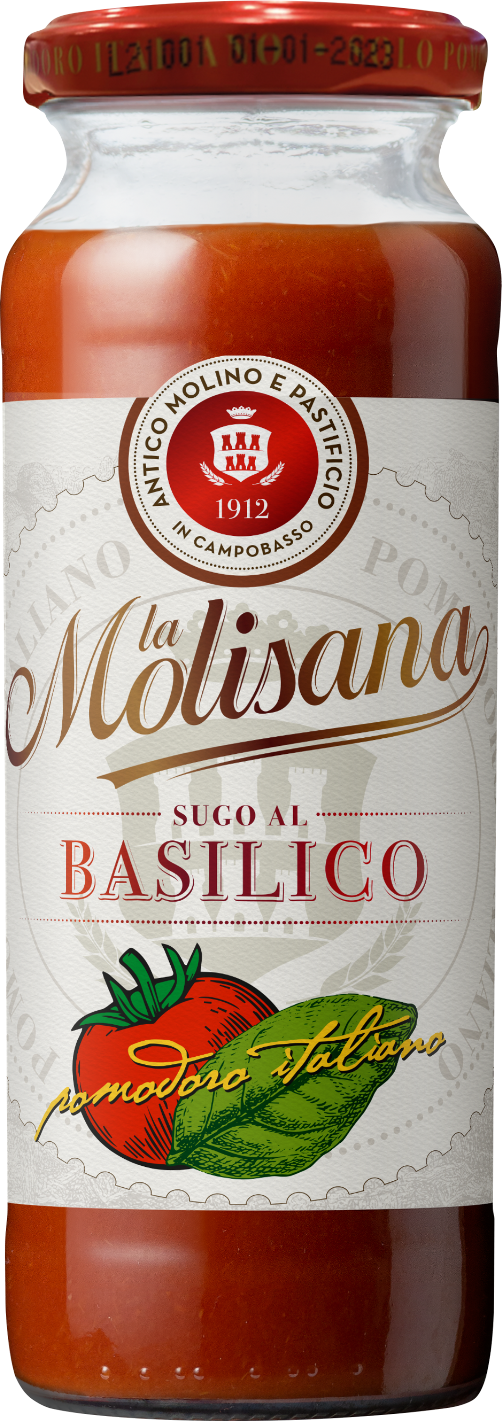 LA MOLISANA Basilico Pasta Sauce 340g 