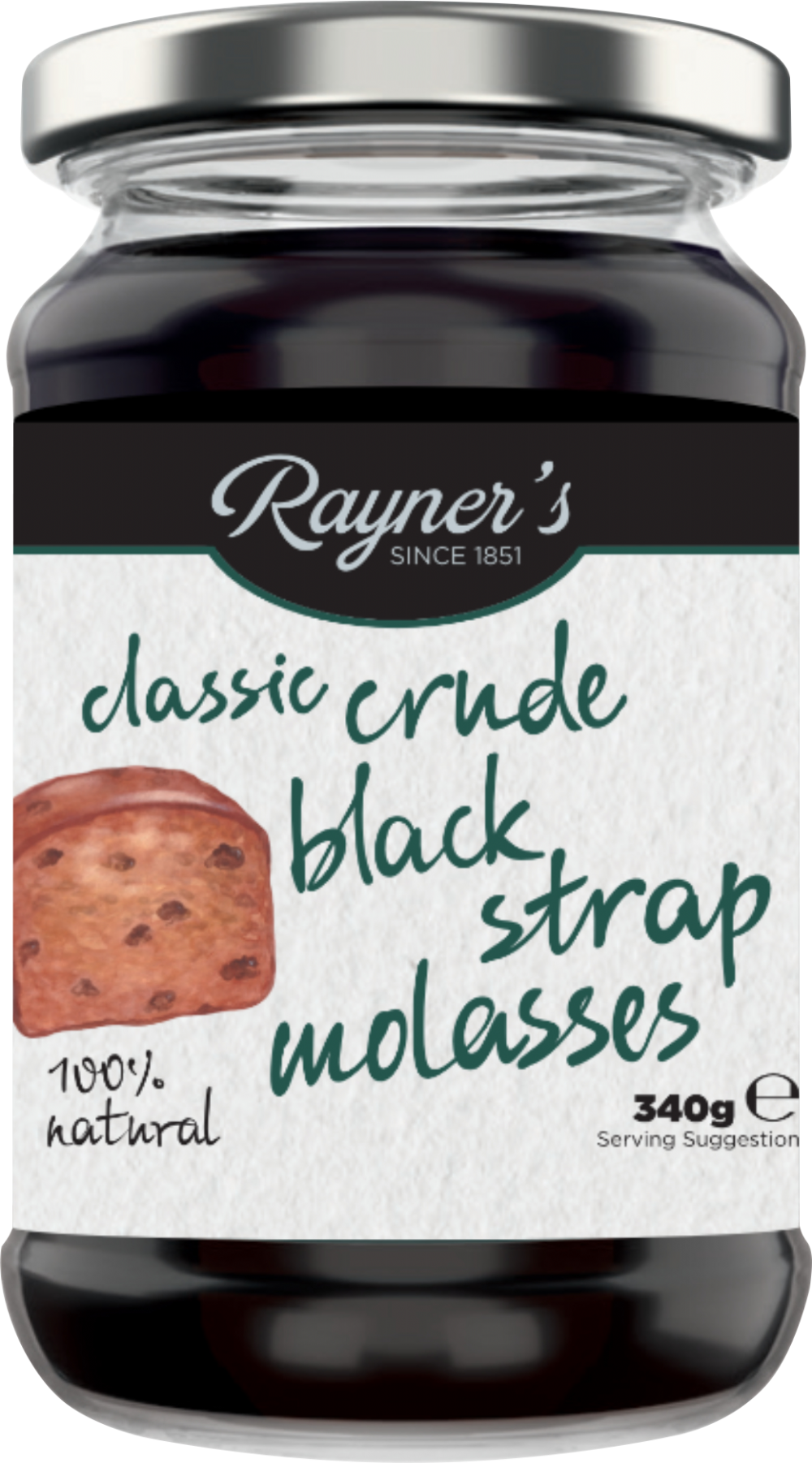 RAYNER’S Classic Crude Black Strap Molasses 340g