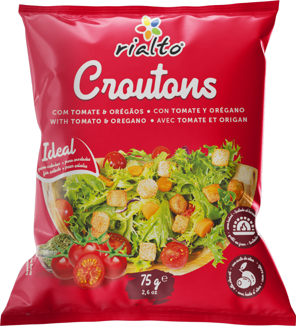 RIALTO Croutons with Tomato & Oregano 75g
