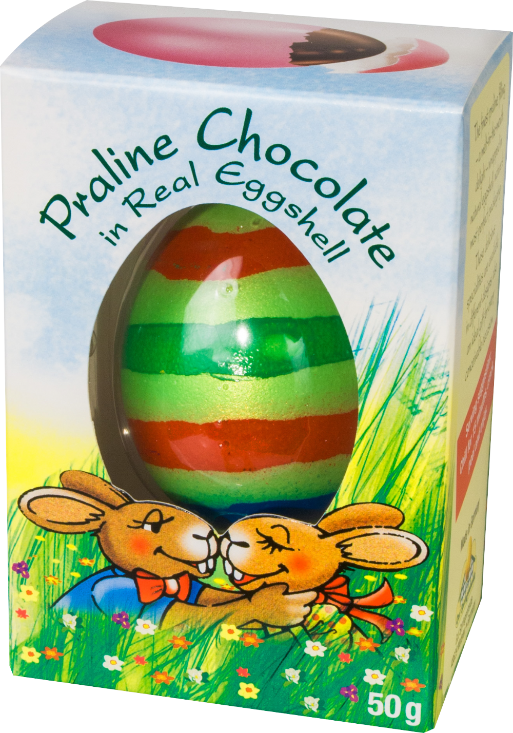 GUT SPRINGENHEIDE Praline Chocolate in Real Eggshell 50g