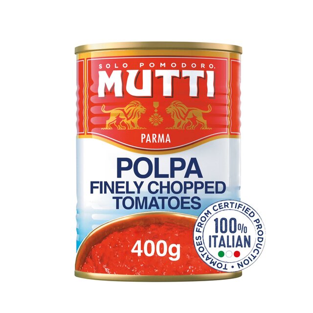Mutti Polpa Finely Chopped Italian Tomatoes 400g