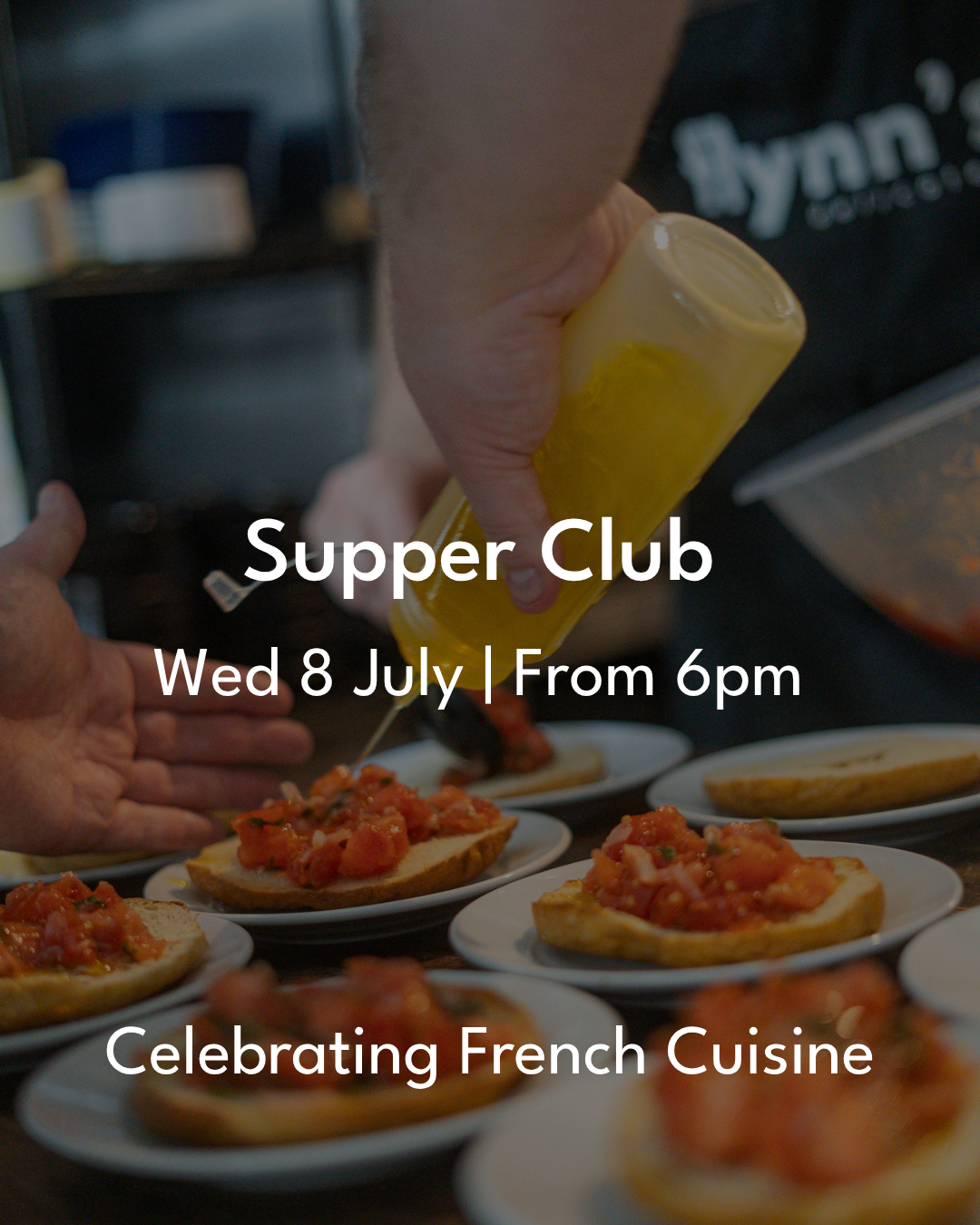 EVENT: Supper Club July ‘26, 8th July 6pm