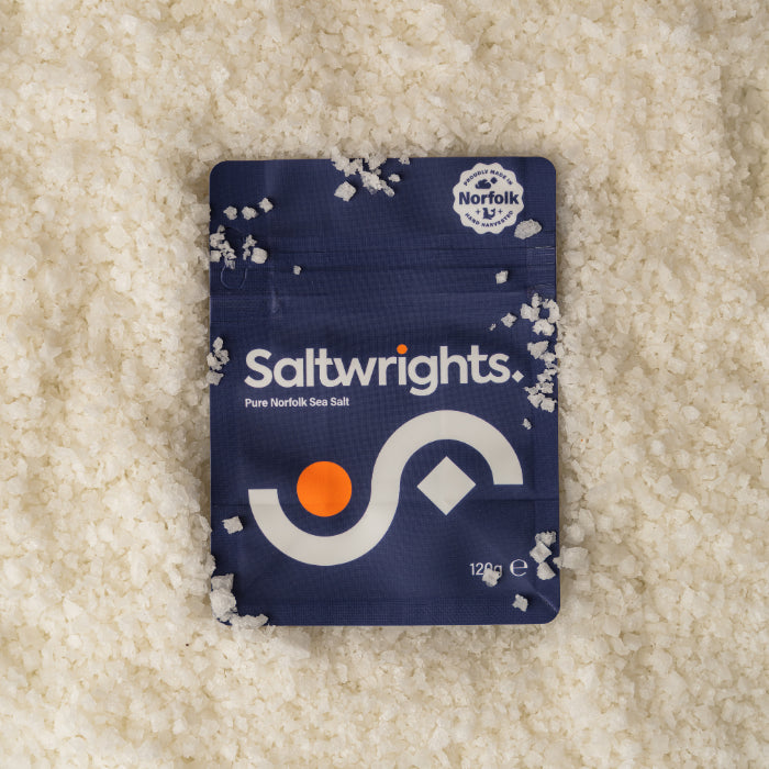 SALTWRIGHTS Pure Norfolk Sea Salt 120g 