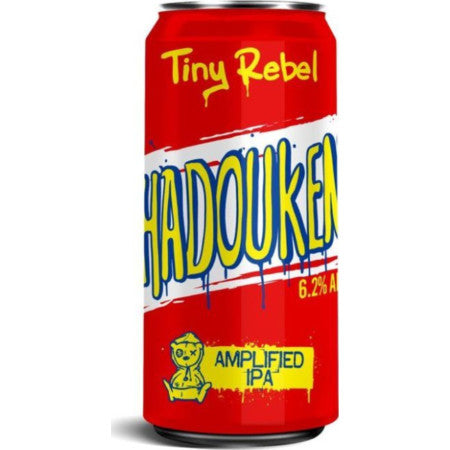 TINY REBEL BREWING Hadouken Amplified IPA 6.2% 440ml