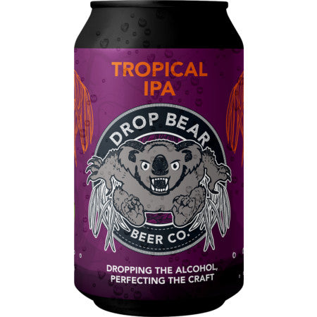 DROP BEAR BEER Tropical IPA 0.5% 330ml
