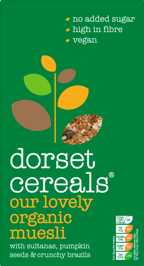 DORSET CEREALS Our Lovely Organic Muesli 600g