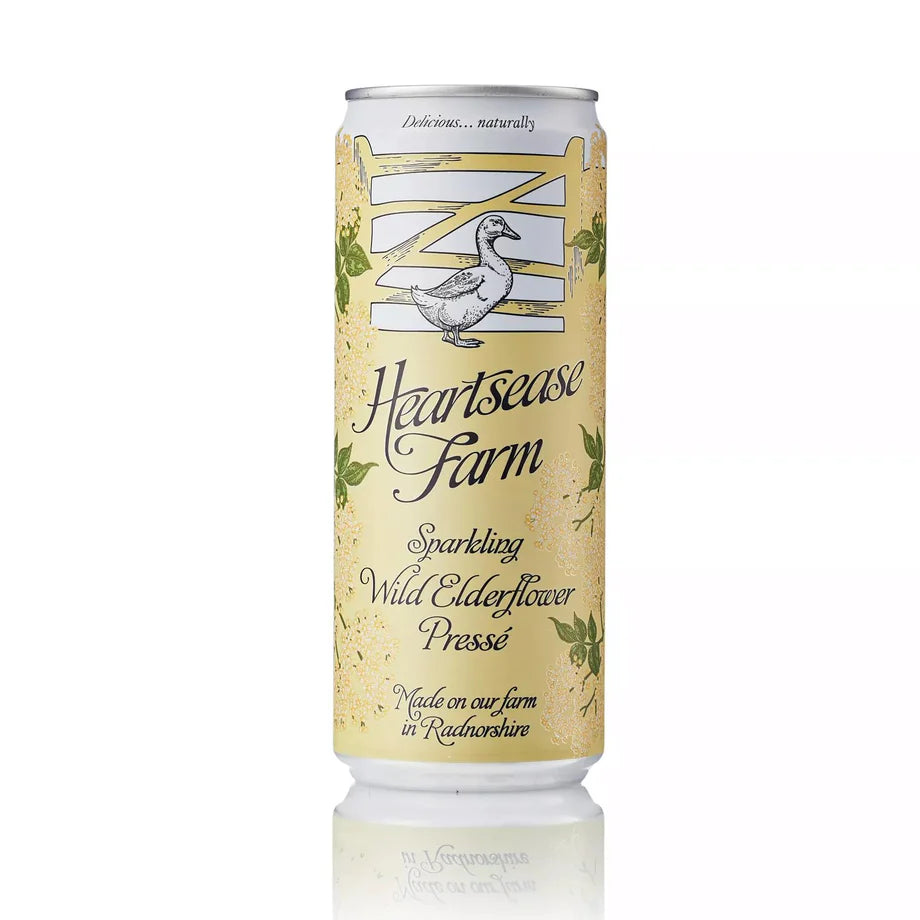 Heartsease Elderflower Presse 330ml Can