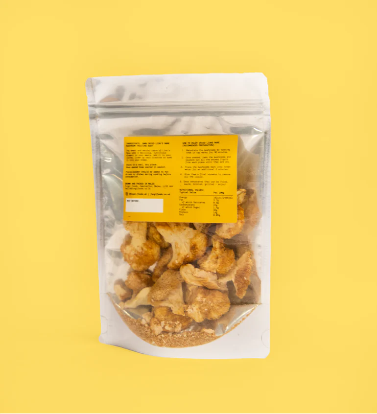 Dried Lion's Mane Mushroom 20g