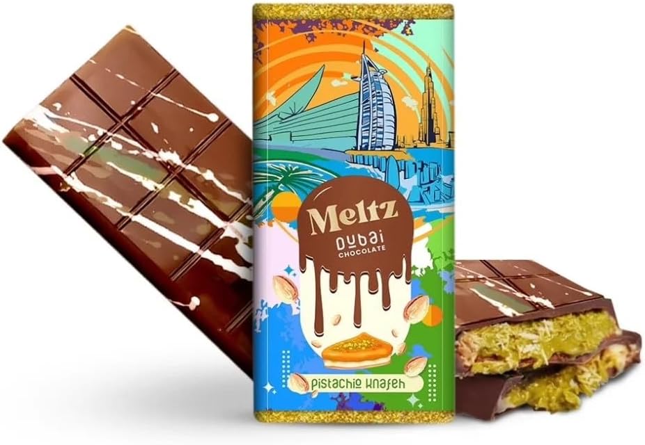Premium Pistachio Chocolate Gourmet Bar (100 g)