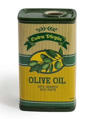 Retro Olive Oil Drum Ceramic Vase(To Be Bought In Qtys Of 2) 
