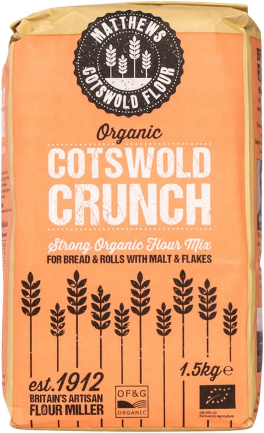 MATTHEWS Organic Cotswold Crunch Flour 1.5kg 