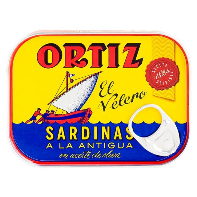 Ortiz Sardines a la Antigua, 3-4 fillets, 140g