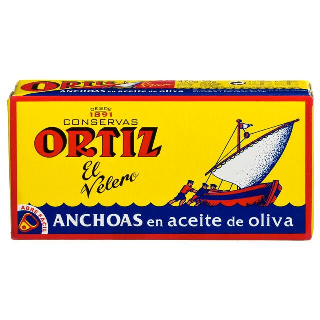 Ortiz Cured Anchovies, 9-12 fillets