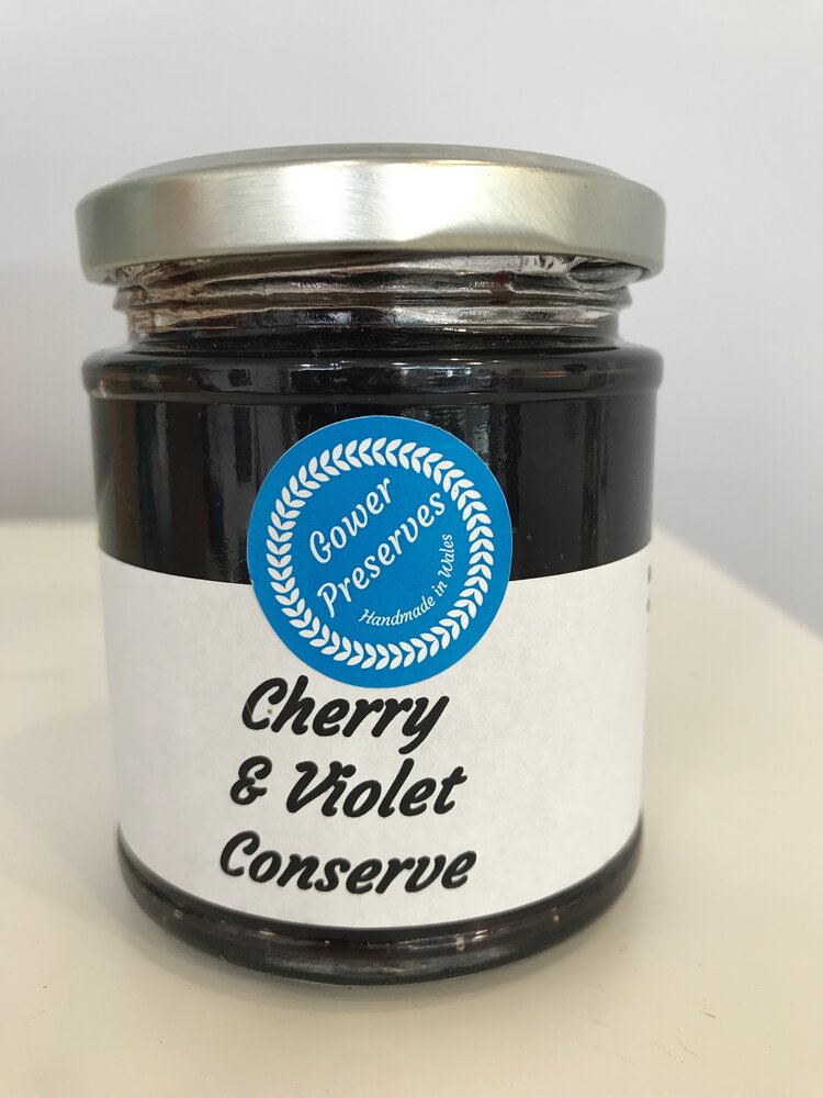 Cherry and Violet Preserve 200g