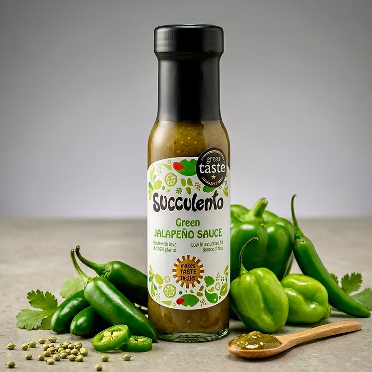 SUCCULENTO Green Jalapeno Sauce 250ml