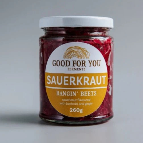 GOOD FOR YOU FERMENTS Bangin’ Beets Sauerkraut 260g 