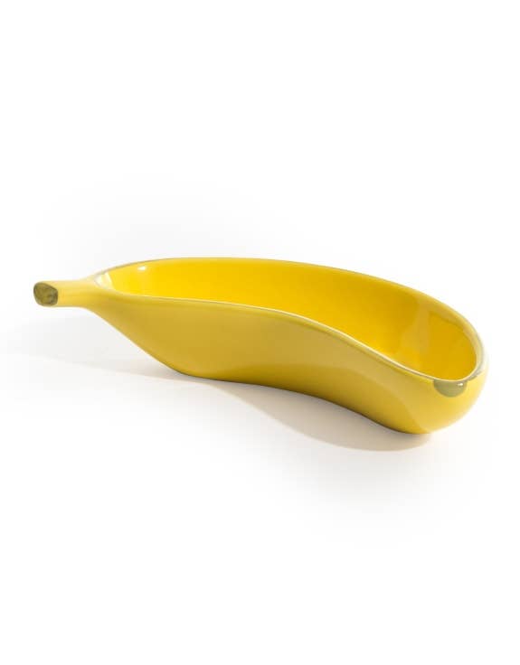 Ceramic Banana Storage Bowl 
