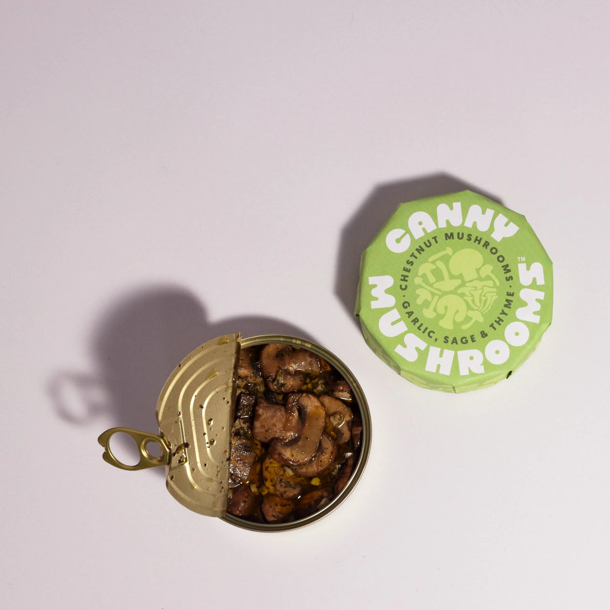 CANNY MUSHROOMS Chestnut Mushrooms, Garlic, Sage & Thyme 146g 