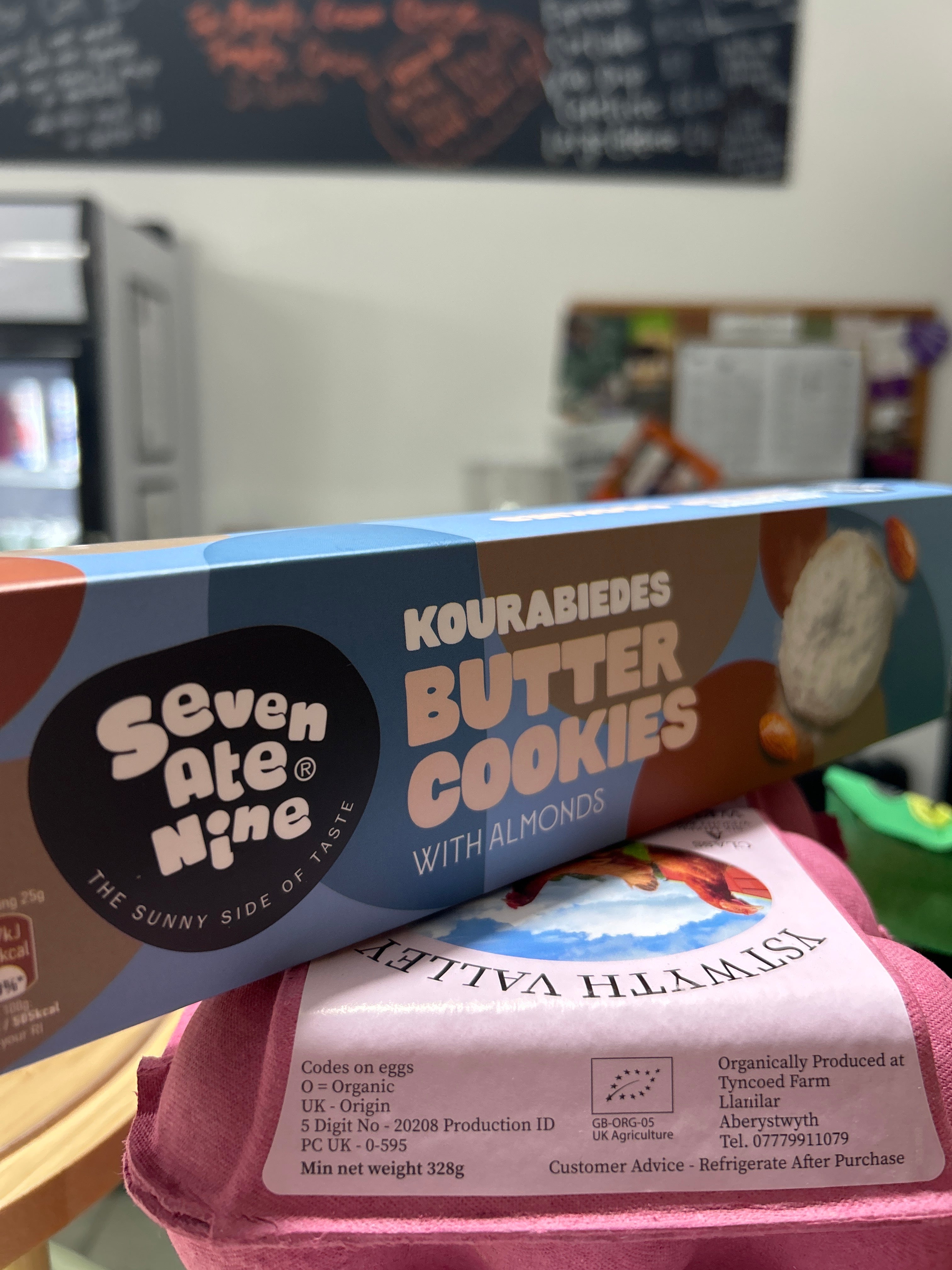 SEVEN ATE NINE Organic Almond Bites 185g