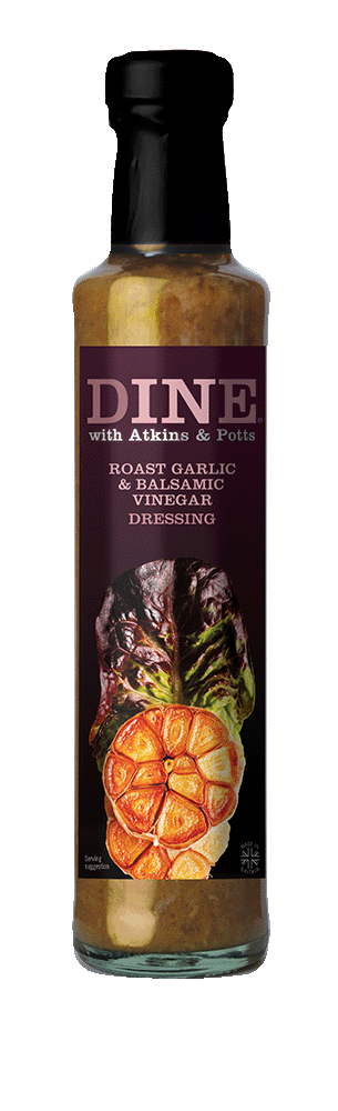 Atkins and Potts Roast Garlic and Balsamic Vinegar Dressing