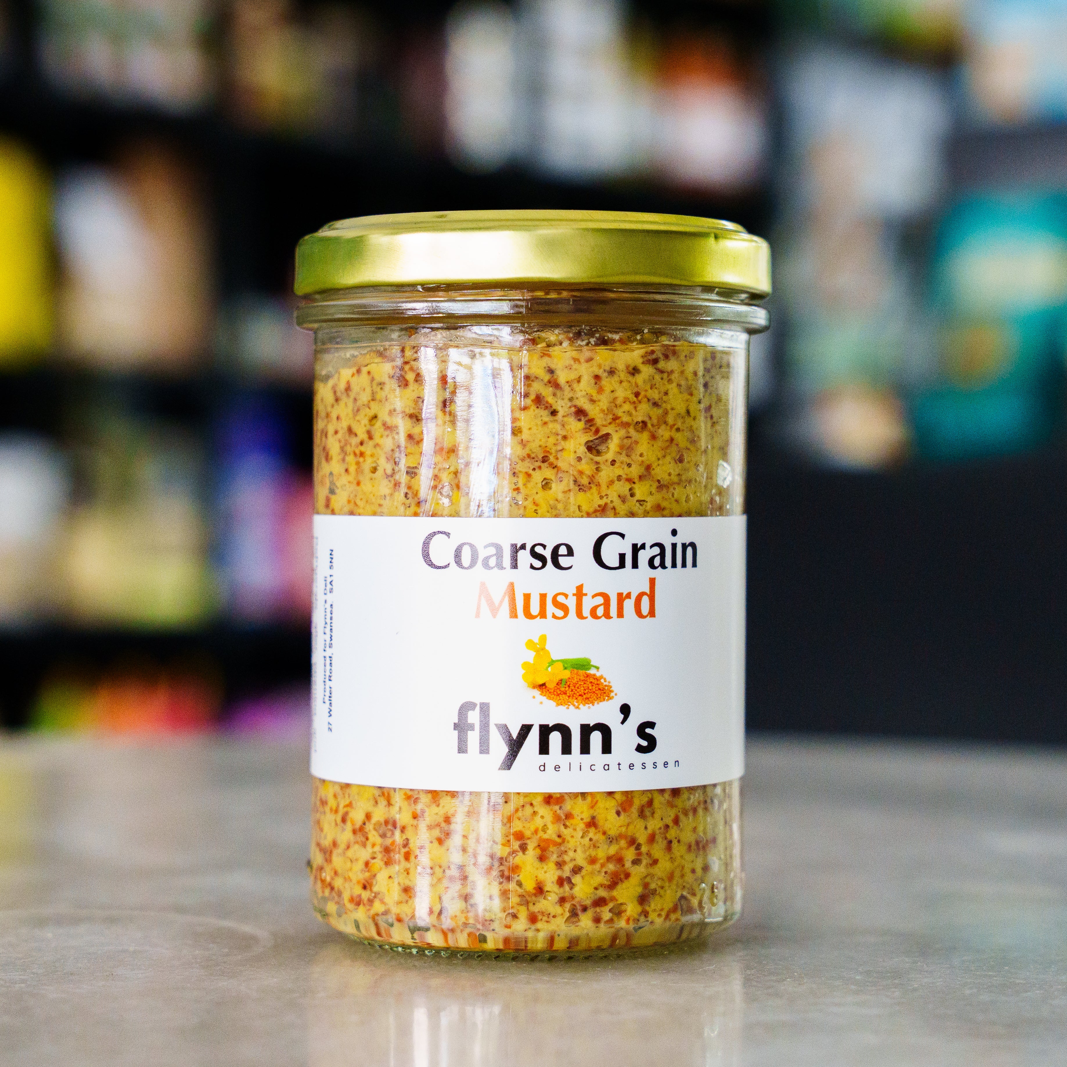 FLYNN'S Coarse Grain Mustard 200g
