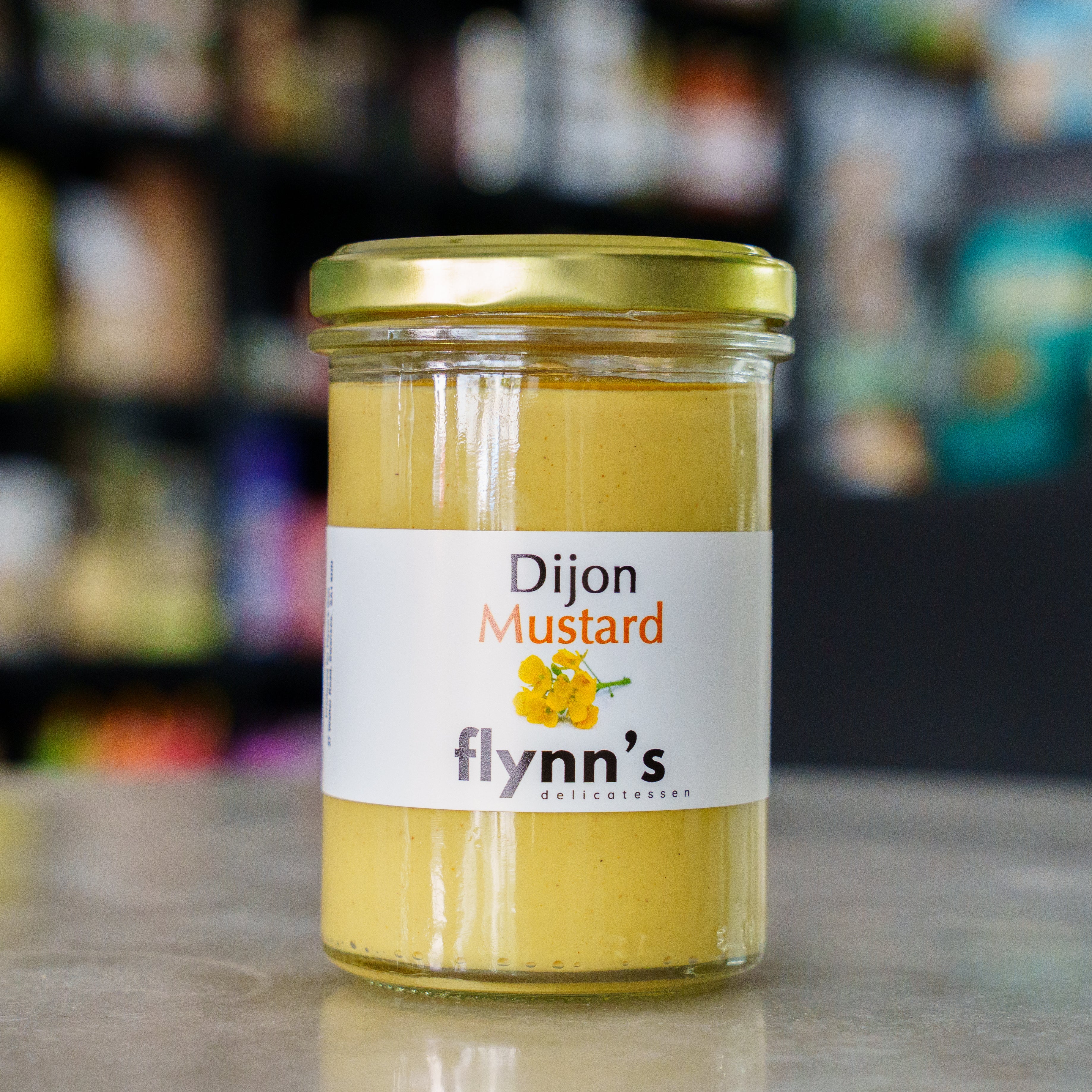 FLYNN'S Strong Dijon Mustard 200g