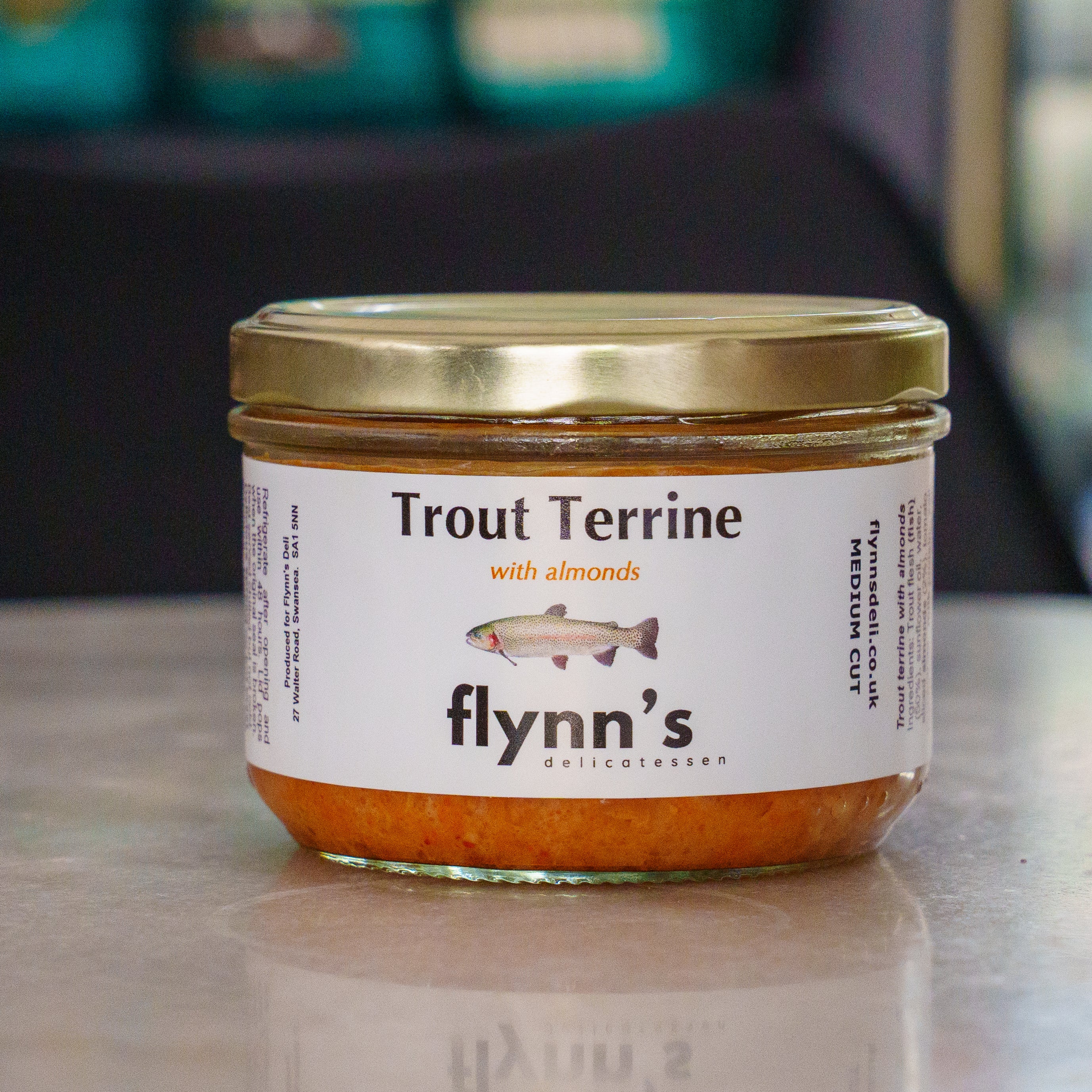 FLYNN'S Trout Terrine with Almonds 180g