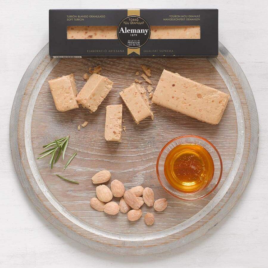 Alemany Soft Turron Almond Bar, 125g