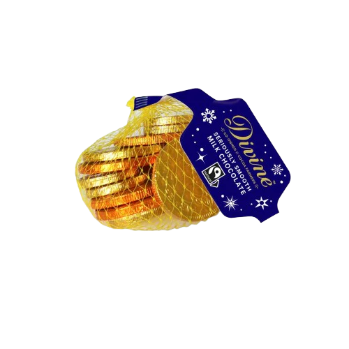 DIVINE Milk Chocolate Coins 65g