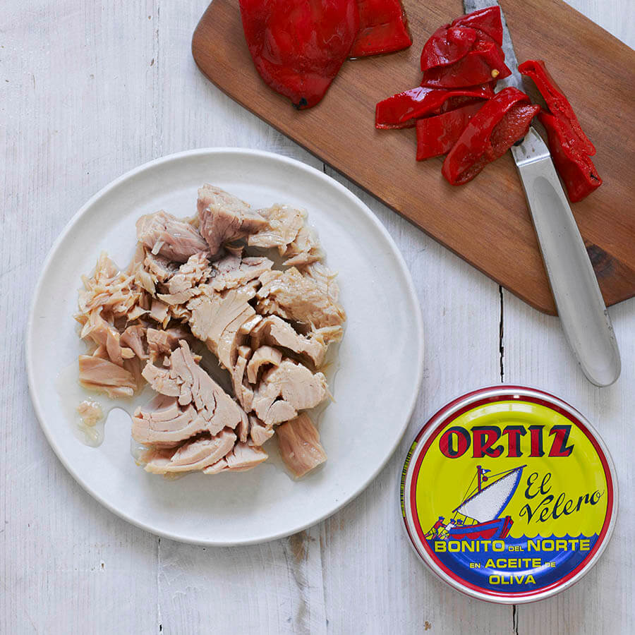 Ortiz Bonito Tuna Fillets in Olive Oil