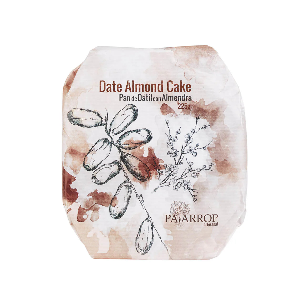 PAIARROP Date and Marcona Almond Wheel 225g