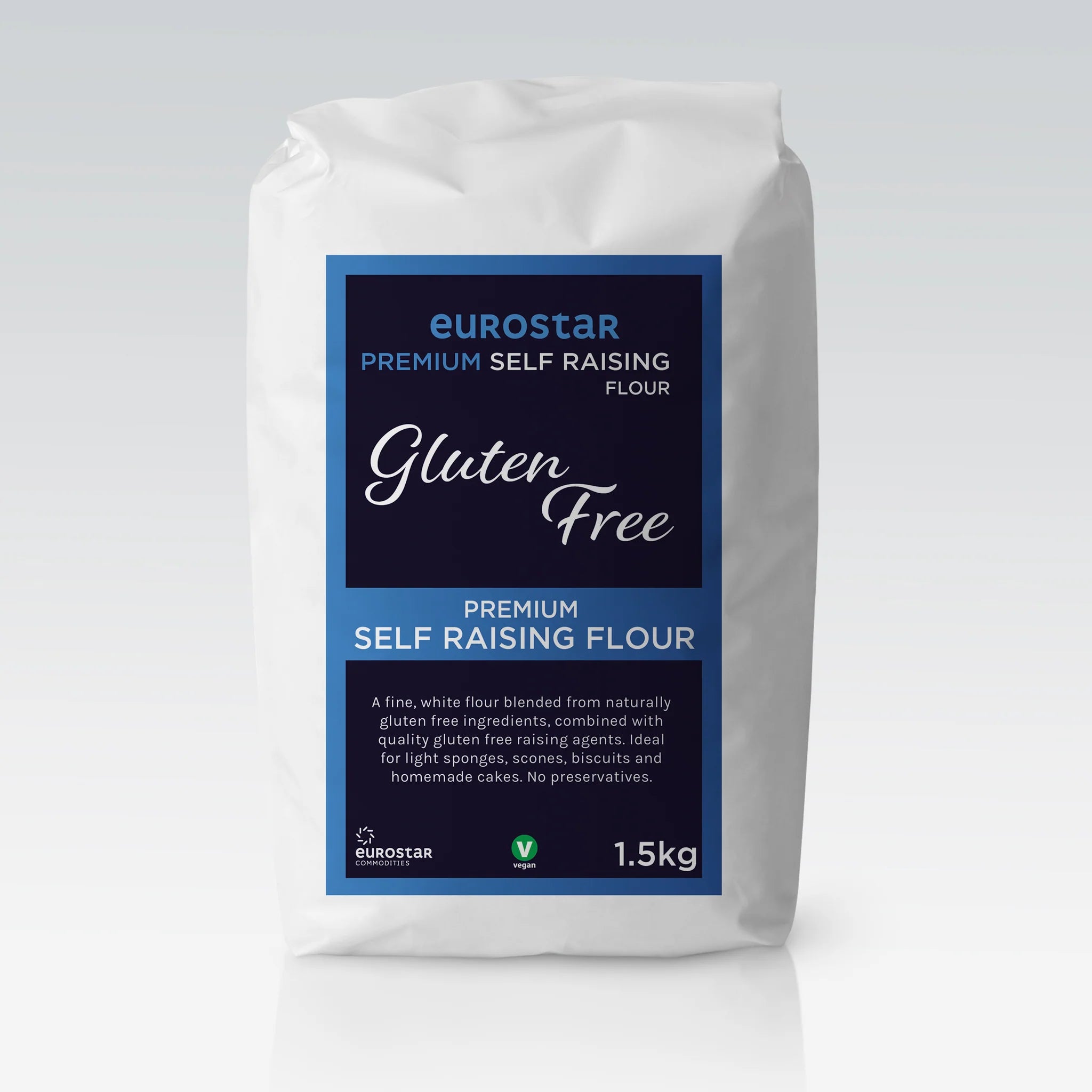 Premium Gluten Free Self Raising Flour, 1.5kg