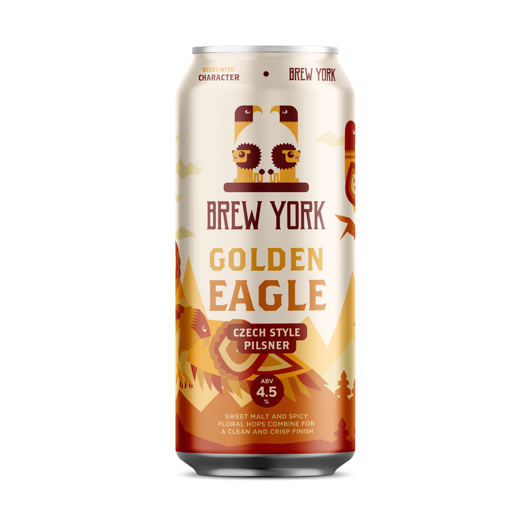 BREW YORK Golden Eagle Gluten Free Pilsner 440ml