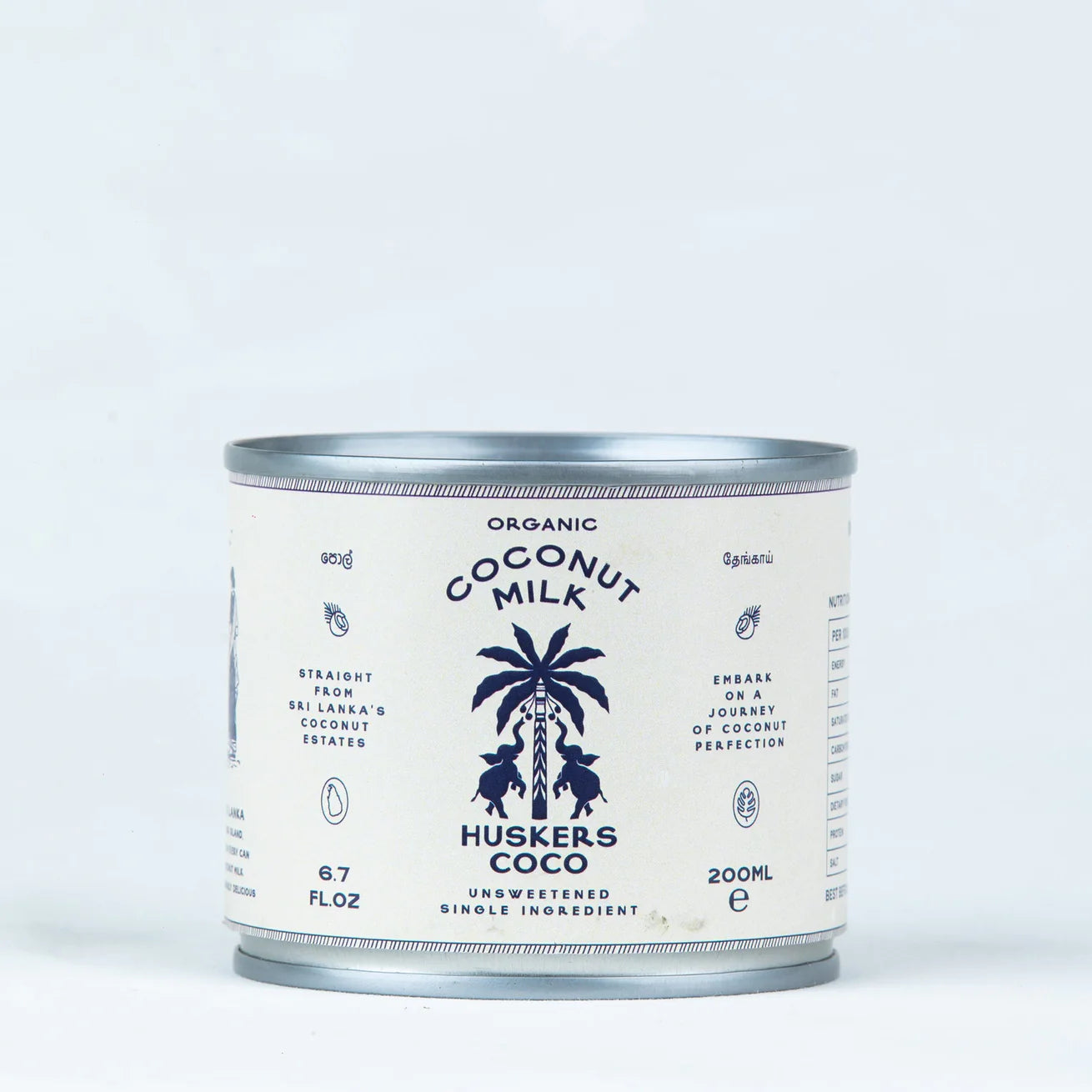 HUSKERS Organic Coconut Milk
