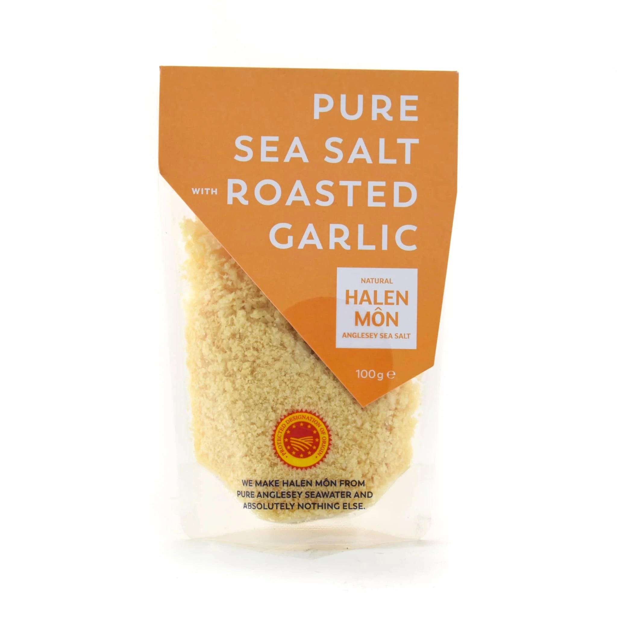Halen Mon Garlic Sea Salt 100g