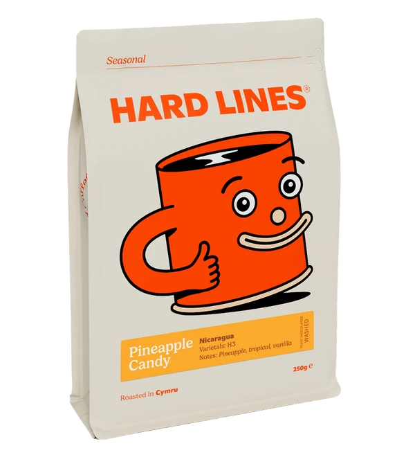 HARD LINES Nicaragua Pineapple Candy Coffee 250g 