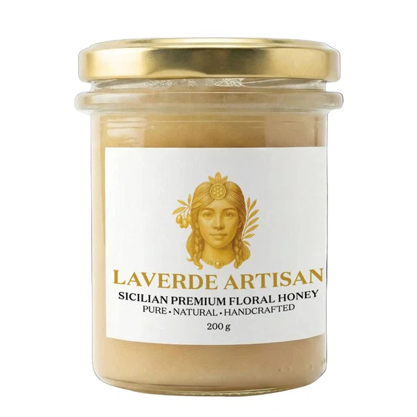 LAVERDE ARTISAN Raw Sicilian Wildflower Honey 200g 