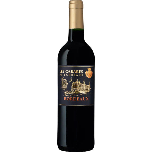 LES GABARES DE BORDEAUX Red Bordeaux 75cl
