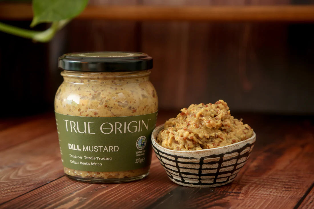 TRUE ORIGIN Fair Trade Dill Mustard 235g